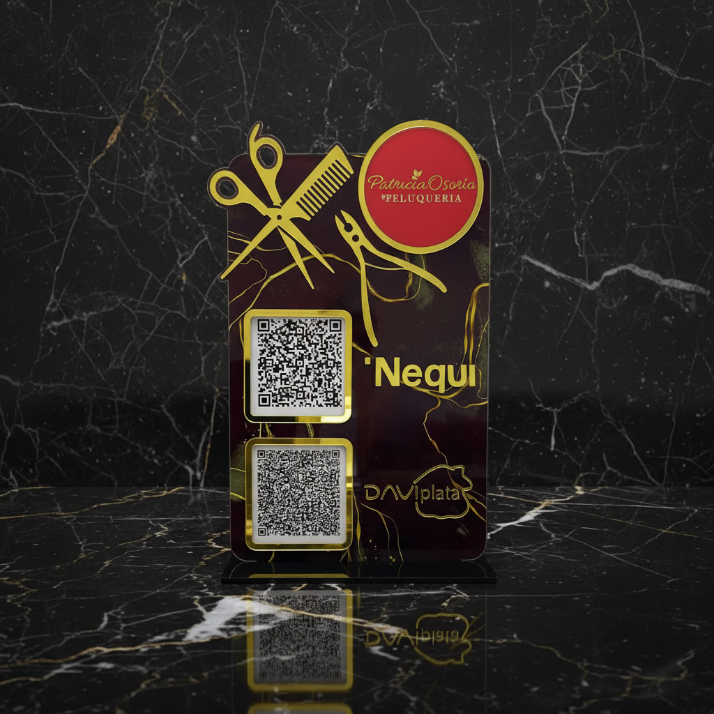 Habladores en Acrílico alterna